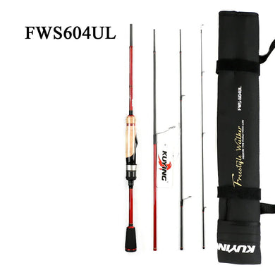 Kuying Freestyle Walker FWS604UL 6ft 1-7g - Travel Rod - Fishing Lures Ltd