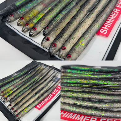 Sidewinder Shimmer Eels - Fishing Lures Ltd
