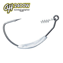 Load image into Gallery viewer, OMTD OH2400W Big Swimbait Weighted Hook - Bass Sea Pike Perch Fishing Hook - Fishing Lures Ltd