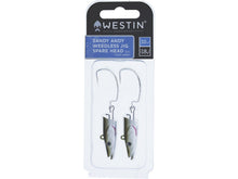 Load image into Gallery viewer, Westin Sandy Andy Weedless Spare Heads - 2 Pack - Fishing Lures Ltd