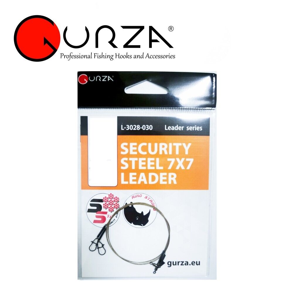 Gurza Security Steel Leaders - Fishing Lures Ltd