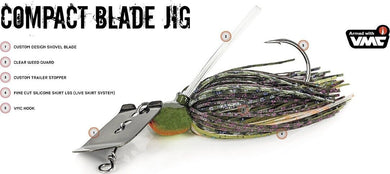 Molix Compact Blade Jig 10.5g or 14g - Fishing Lures Ltd