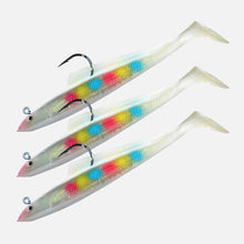 Load image into Gallery viewer, Sidewinder Lures Super Holo 4" and 6"Sand Eel - Sandeel Fishing Lures/Jigs - Fishing Lures Ltd