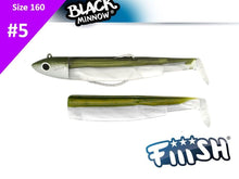 Load image into Gallery viewer, Fiiish Black Minnow No.5 16cm Combo Pack - Fishing Lures Ltd
