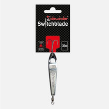Load image into Gallery viewer, Sidewinder Lures Switchblade 15g to 60g - Seeker sea fishing lures - Fishing Lures Ltd
