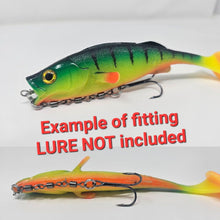 Load image into Gallery viewer, Lure Stingers - Shallow Screw Rigs - Fishing Lures Ltd