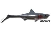 Load image into Gallery viewer, Kanalgratis Baby Shark Shad 10cm 8 pack - Fishing Lures Ltd