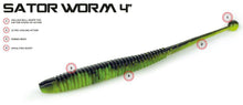 Load image into Gallery viewer, Molix Sator Worm 4&quot; - Fishing Lures Ltd
