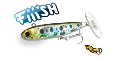 Fiiish Power Tail FW - Fishing Lures Salmon Trout Perch Pike Chub - Fishing Lures Ltd