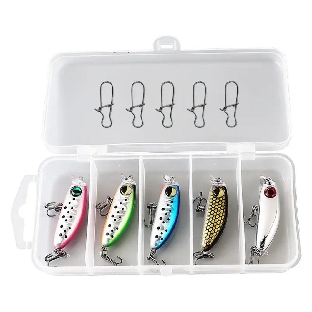 5 Pack of Crankbaits in box CNC