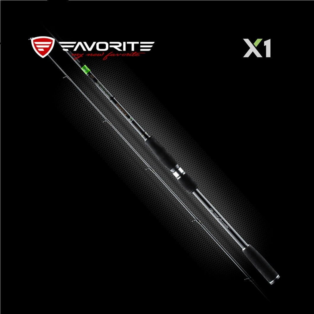Favorite X1 2020 Spinning Rod - 6ft 6in 4-18g - X1-662ML