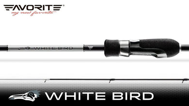 Favorite White Bird 2020 Spinning Rod - 3-12g 7ft 3in WBR1-732L-T - Fishing Lures Ltd