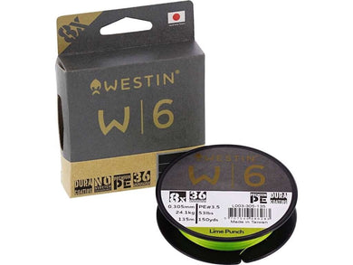 Westin W6 Braid 8x 135m - Fishing Lures Ltd