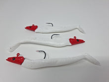 Load image into Gallery viewer, Sandeel Fishing Lures 3 Pack - Fishing Lures Ltd
