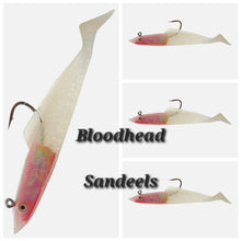 Load image into Gallery viewer, Sidewinder Lures Sandeel Bloodhead - Fishing Lures Ltd
