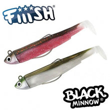Load image into Gallery viewer, Fiiish Black Minnow Size 1 - Double Combo Packs - Fishing Lures Ltd
