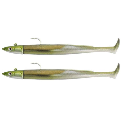 Fiiish Crazy Sandeel Paddle Tail - Double Combo Pack - Sandeel Fishing Lures - Fishing Lures Ltd