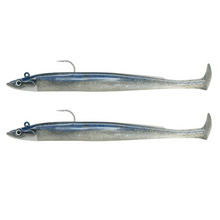 Load image into Gallery viewer, Fiiish Crazy Sandeel Paddle Tail - Double Combo Pack - Sandeel Fishing Lures - Fishing Lures Ltd
