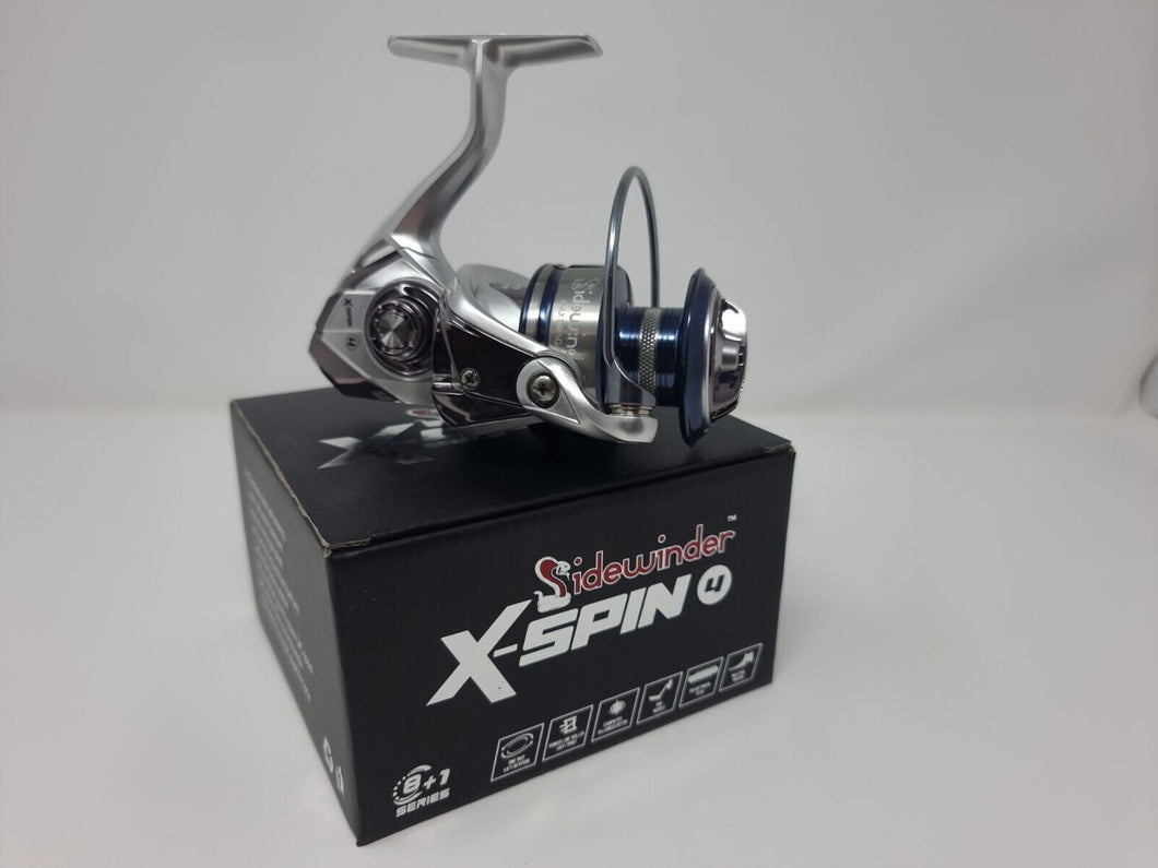 Sidewinder X Spin Size 4 4000 Saltwater Lure Reel