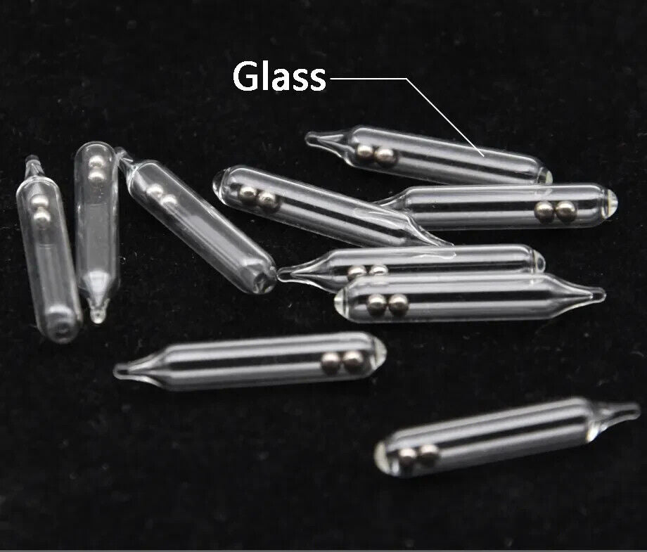 Glass Rattles (medium) 14mm x 4mm - 2 balls - Fishing Lures Ltd