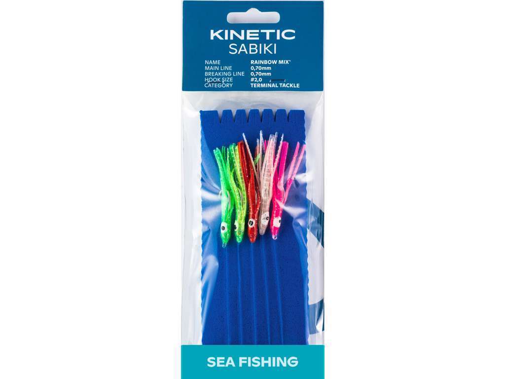 Kinetic/Westin Sabiki Rigs - Various Colours and Sizes - Sea Fishing Rigs - Fishing Lures Ltd