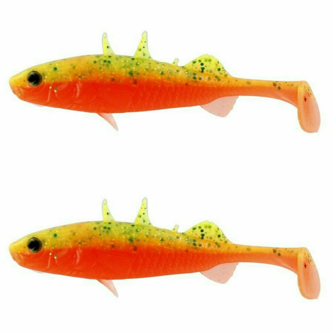 Stanley The Stickleback 7.5cm - Green Tomato - Discontinued - Fishing Lures Ltd